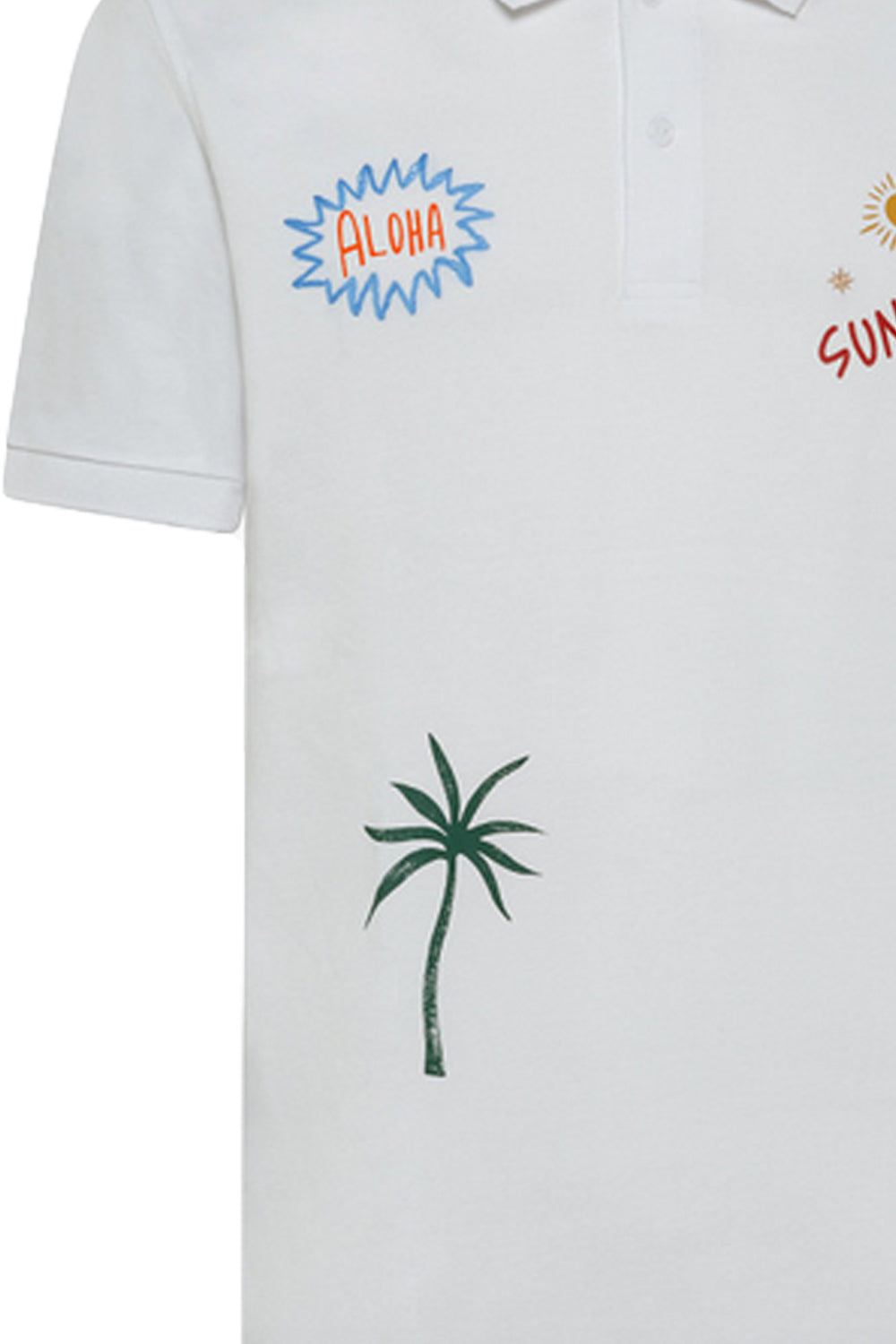 SUN 68 Polo embroidery fancy