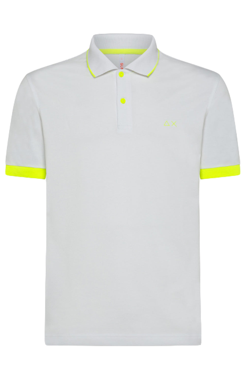 SUN 68 Polo big stripes fluo