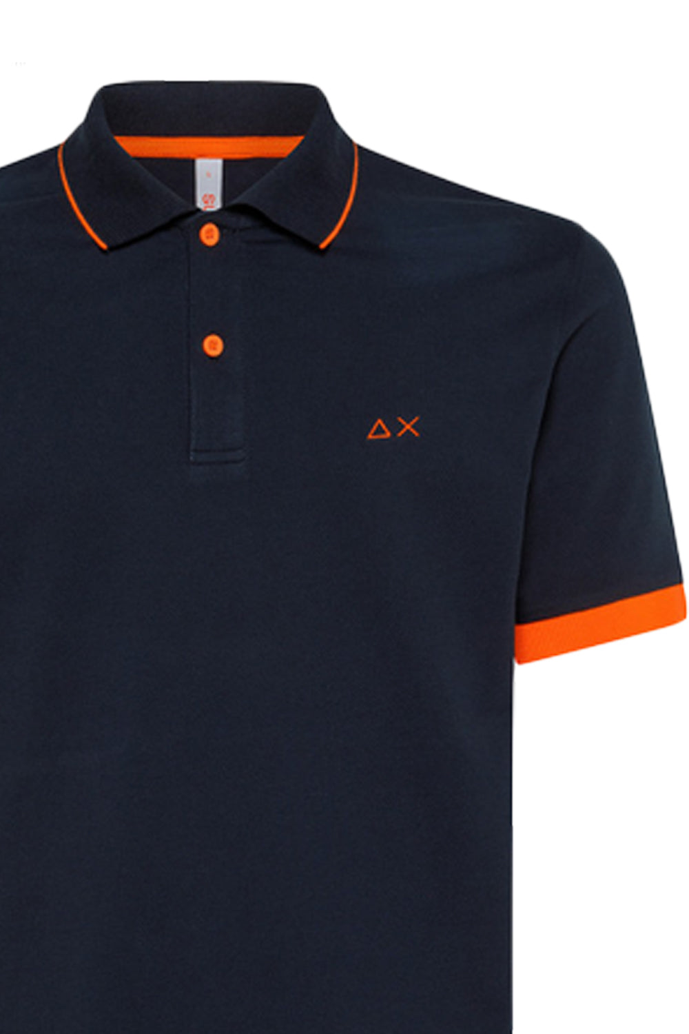SUN 68 Polo big stripes fluo