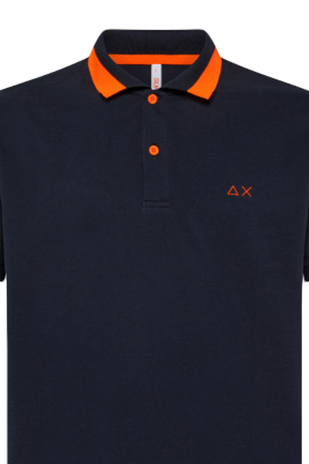 SUN 68 Polo big stripes fluo