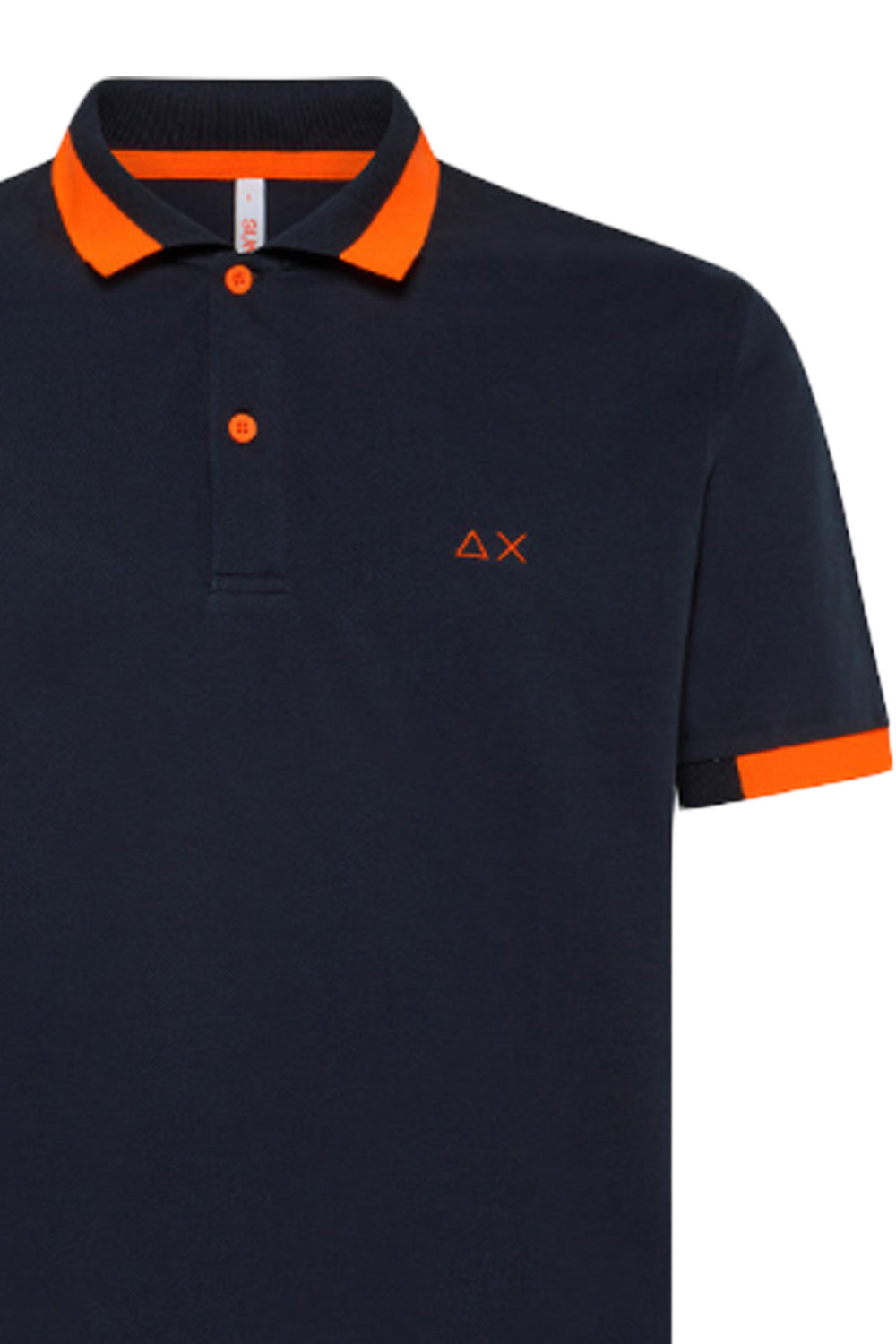 SUN 68 Polo big stripes fluo