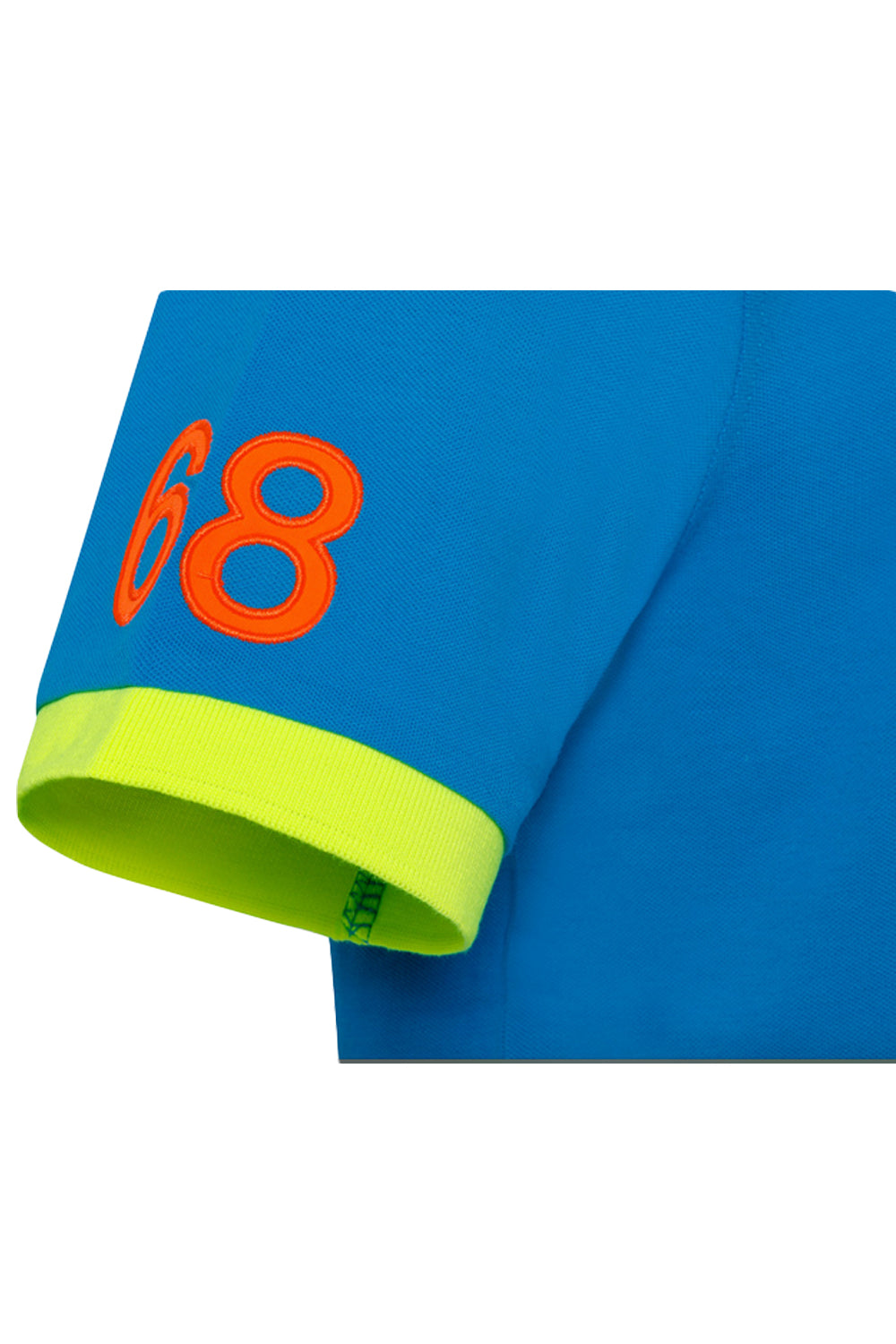 SUN 68 Polo logo fluo SUN 68