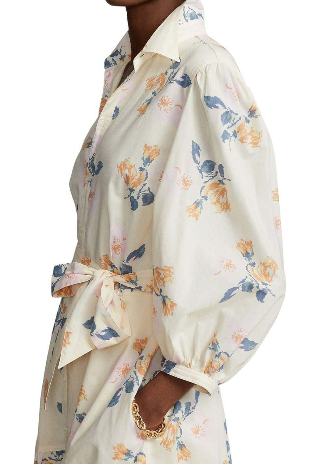 Chemisier medio in cotone a fiori - POLO RALPH LAUREN POLO RALPH LAUREN