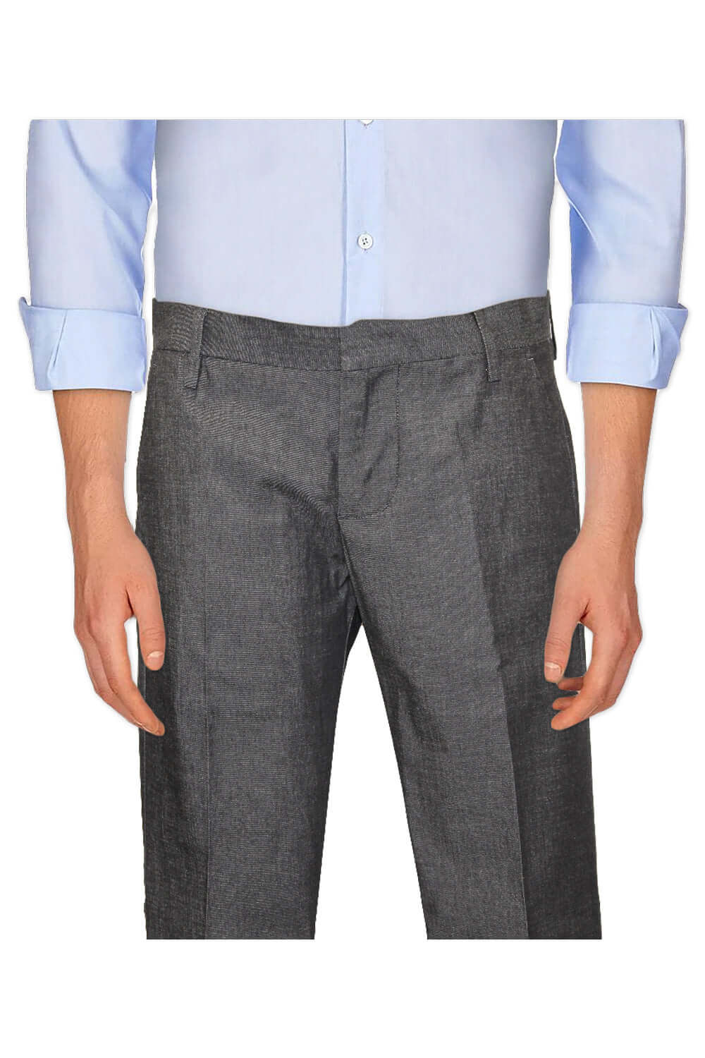 Pantalone in chambray - ENTRE AMIS Jeans ENTRE AMIS