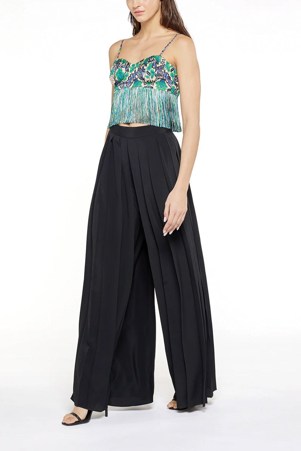 SIMONA CORSELLINI Pantalone palazzo con pences SIMONA CORSELLINI