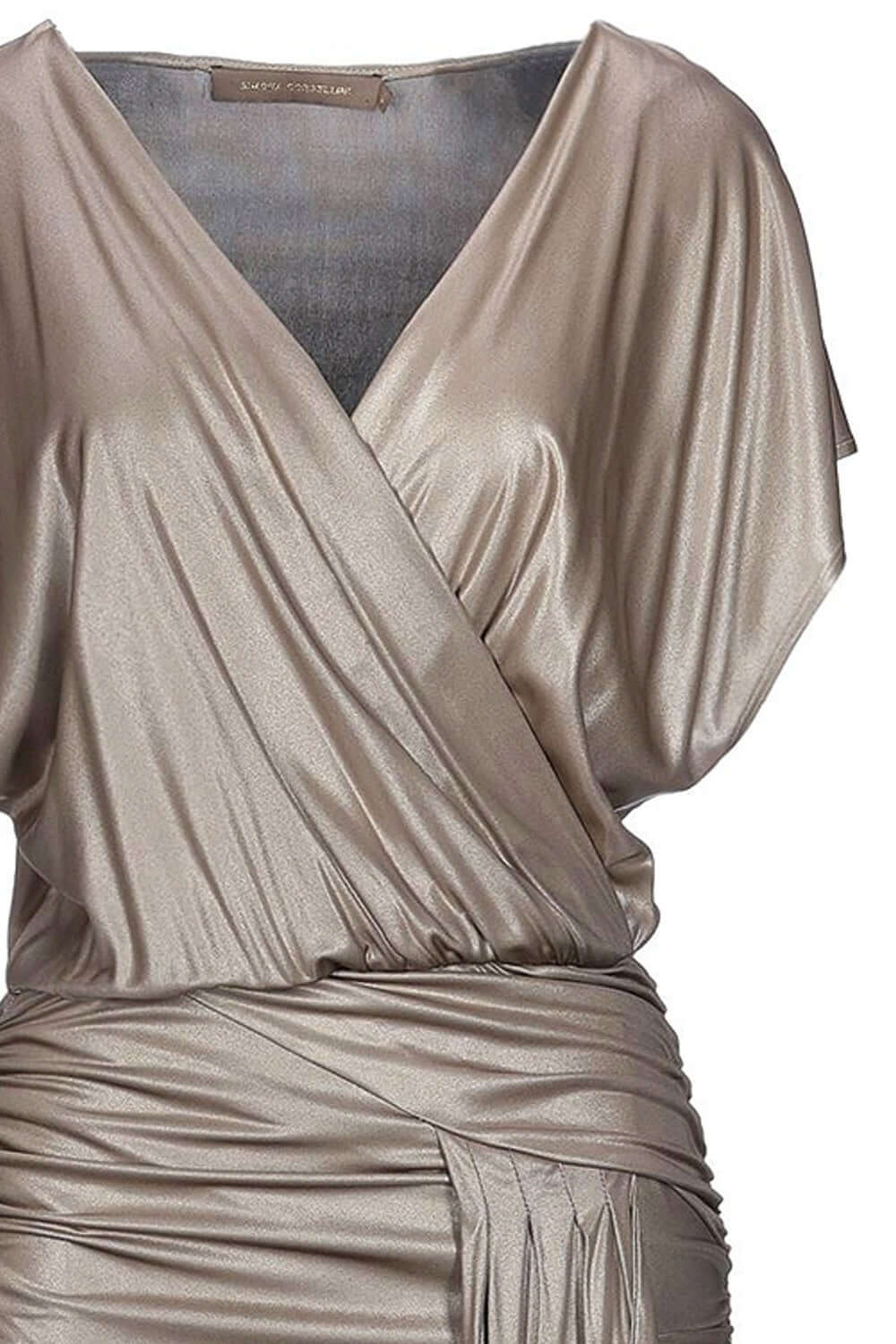 Abito con drappeggio e fusciacca - SIMONA CORSELLINI Dresses SIMONA CORSELLINI