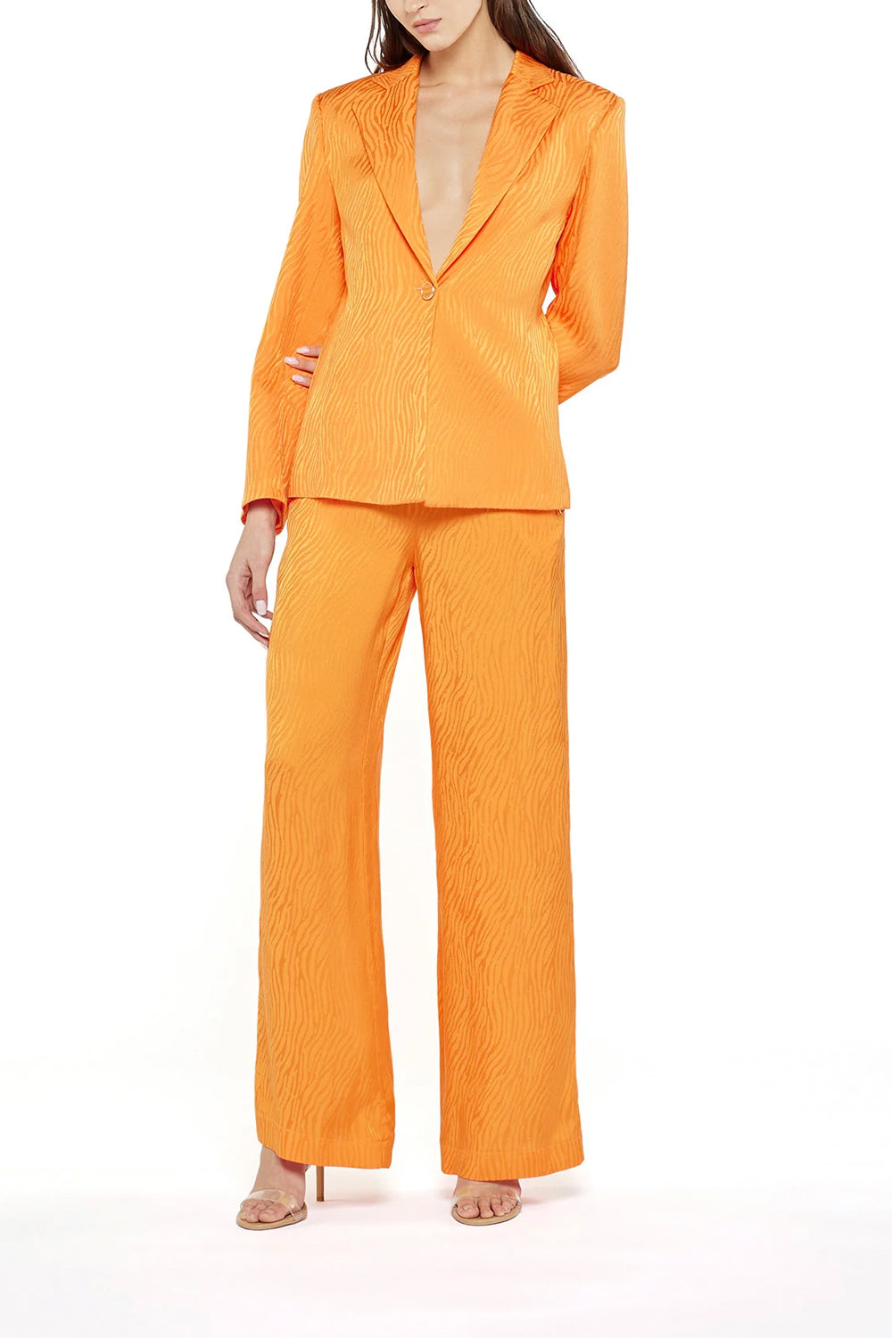 SIMONA CORSELLINI Pantalone in jaquard zebrato Pants SIMONA CORSELLINI