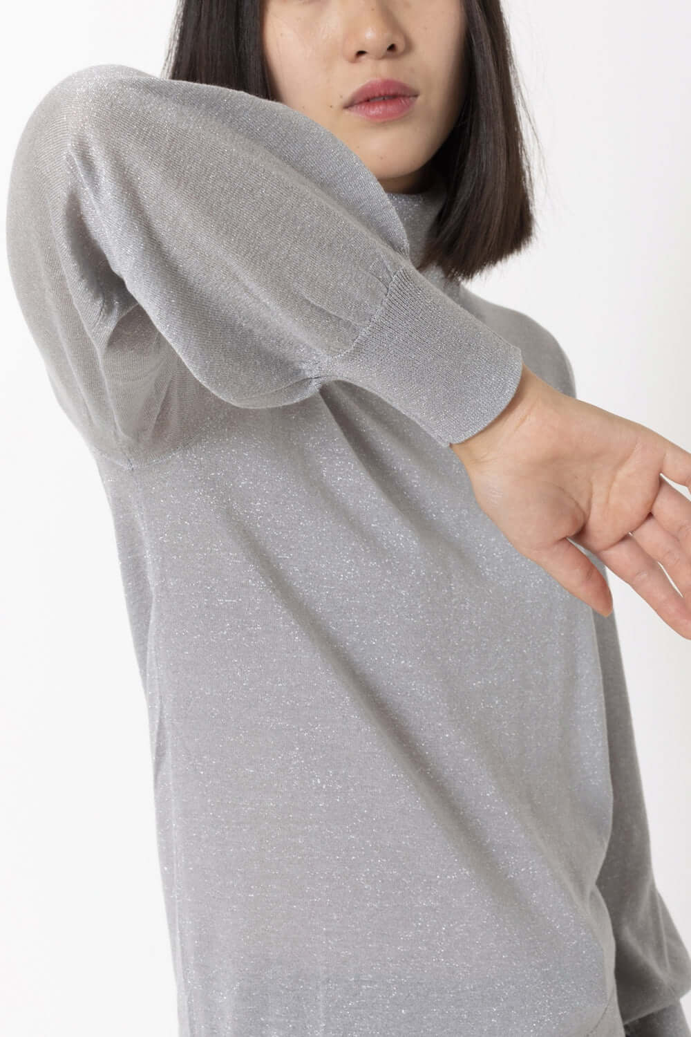 Maglia lurex con manica palloncino - SUN68 Maglia SUN 68