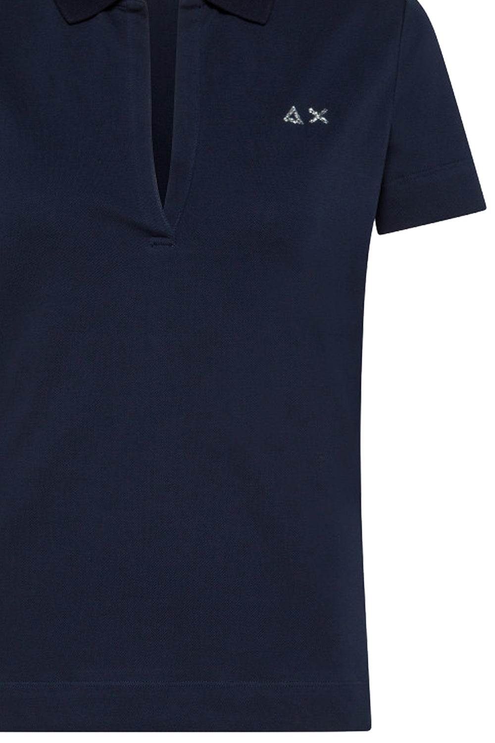 SUN 68 Polo shirt con strass