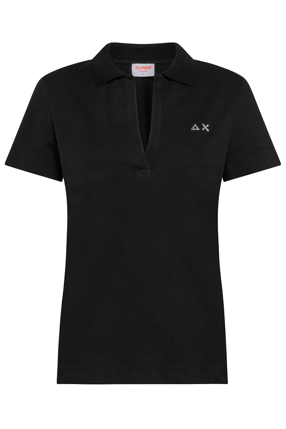 SUN 68 Polo shirt con strass SUN 68