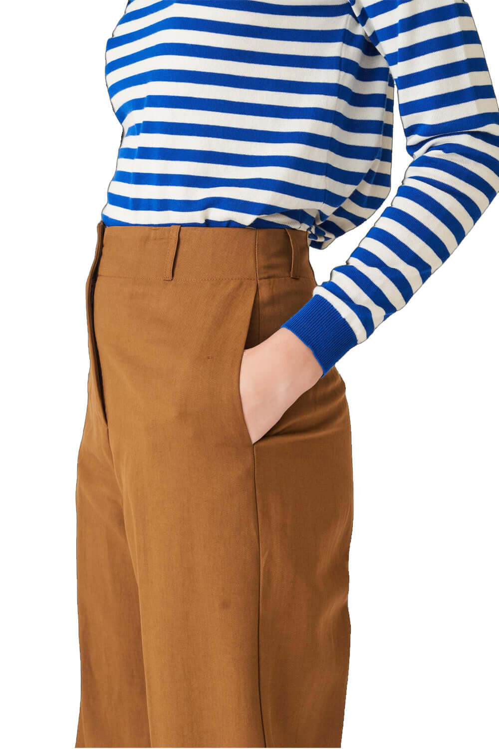 Pantalone in lino e cotone ampio - SUOLI Clothing SUOLI