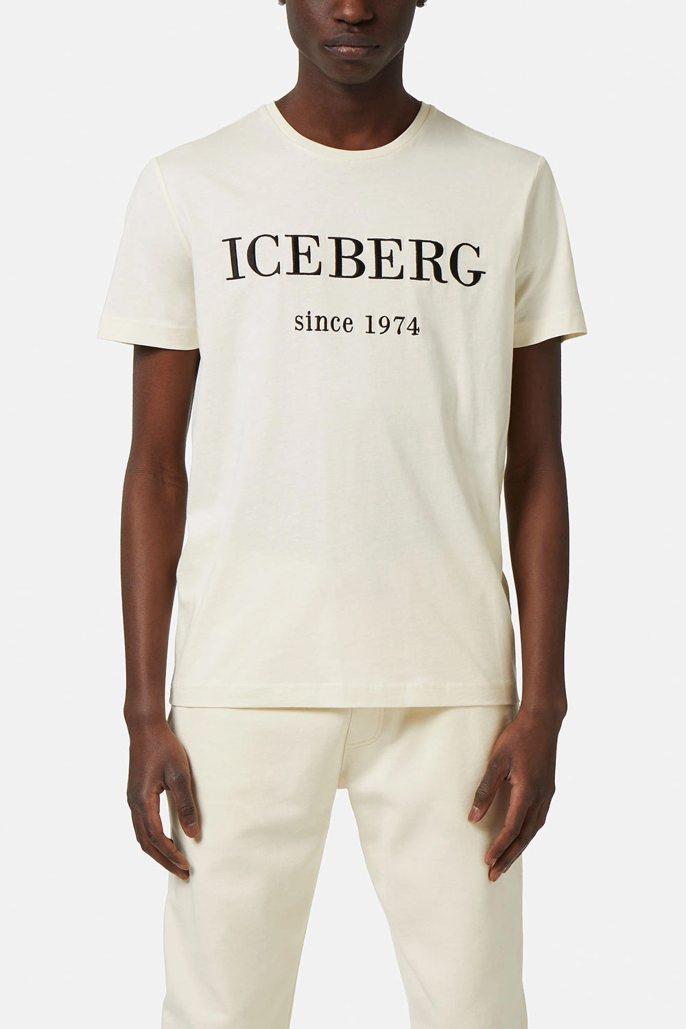 ICEBERG T-shirt con logo heritage