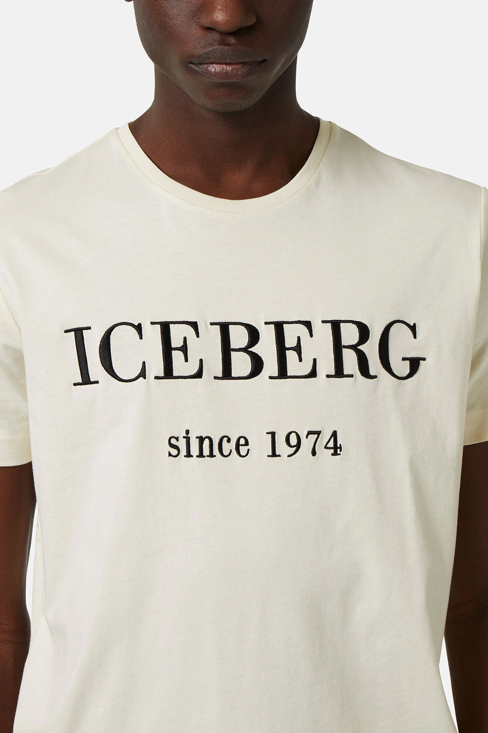 ICEBERG T-shirt con logo heritage