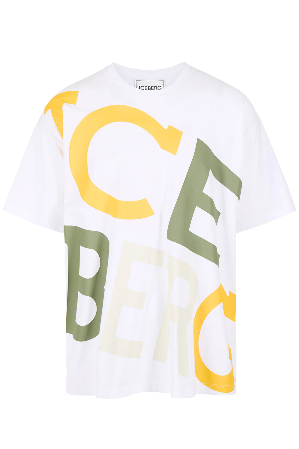 ICEBERG T-shirt over con stampa ICEBERG