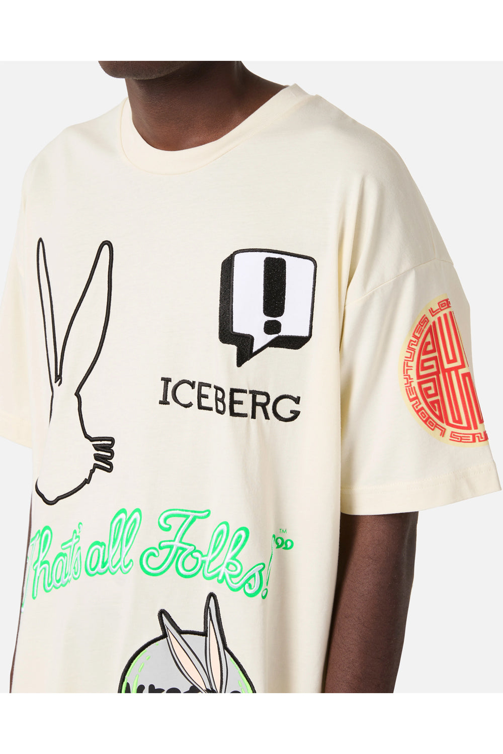 ICEBERG T-shirt con stampa Bugs Bunny ICEBERG