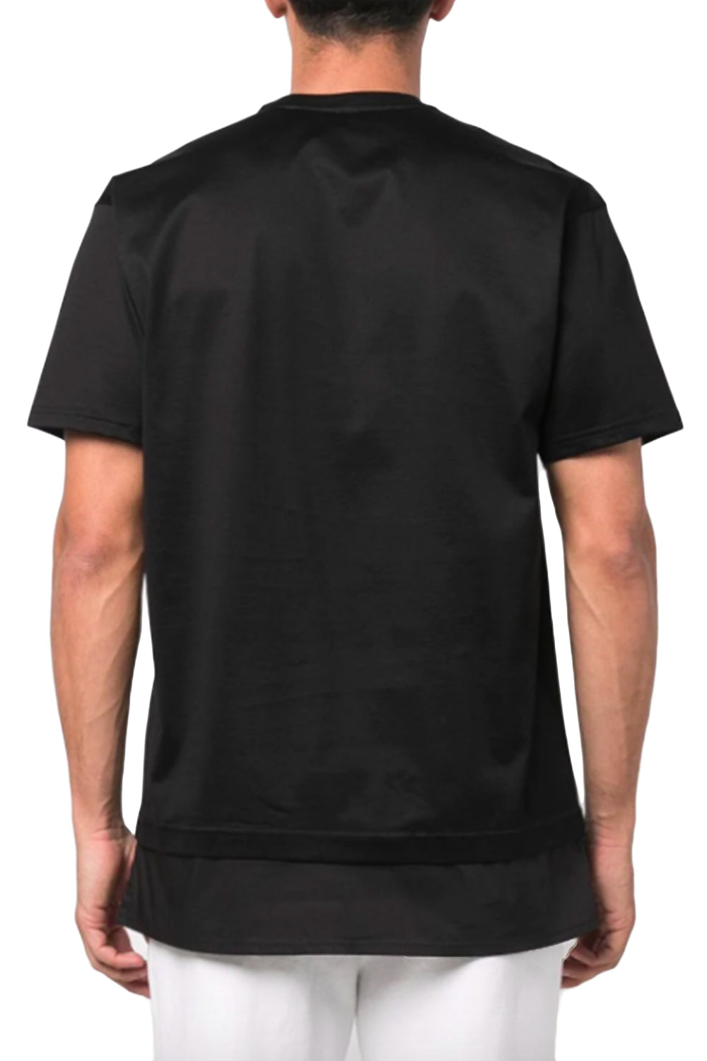 Tshirt con fondo in popeline - LOW BRAND Maglia LOW BRAND   