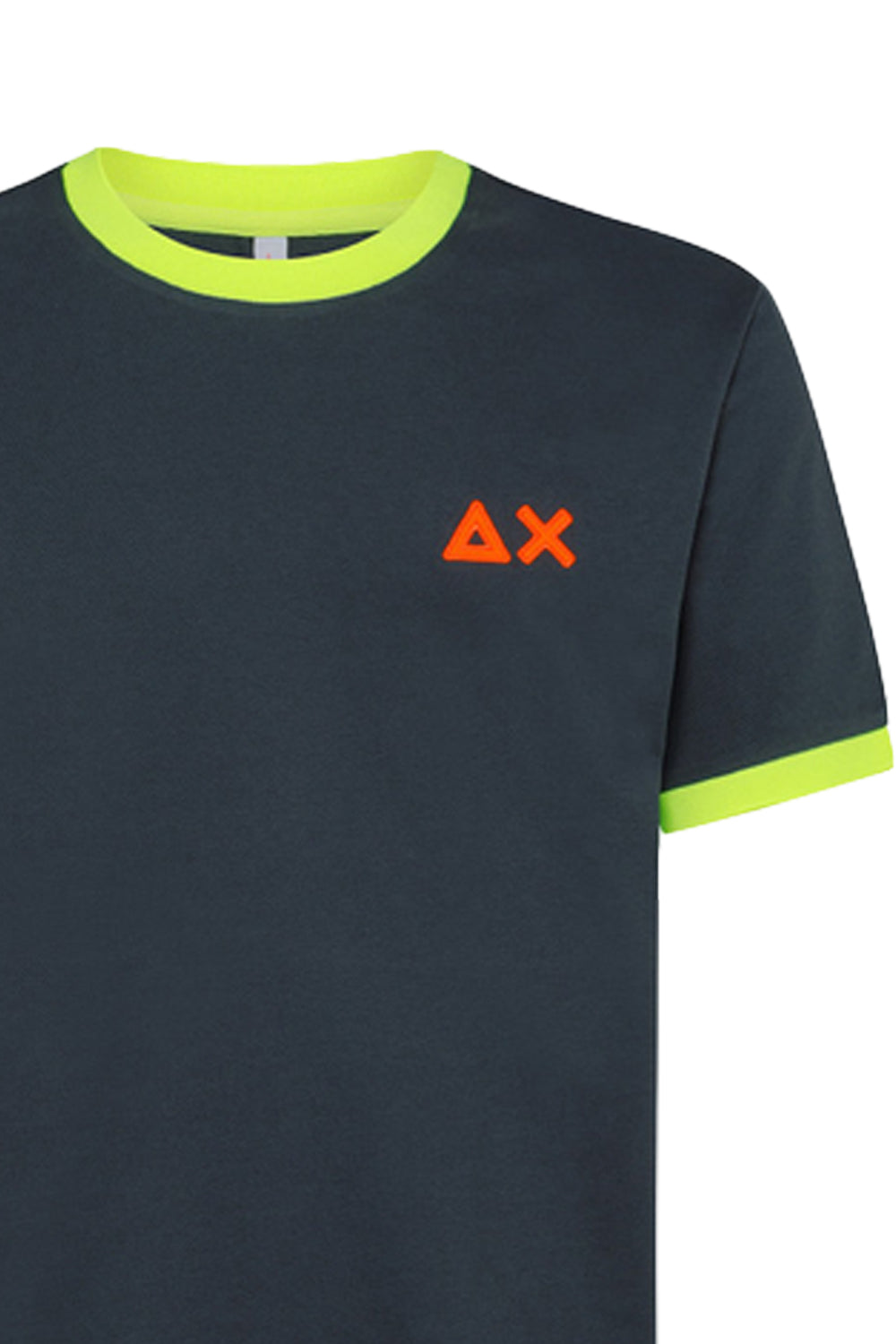 SUN68 Tshirt logo fluo SUN 68