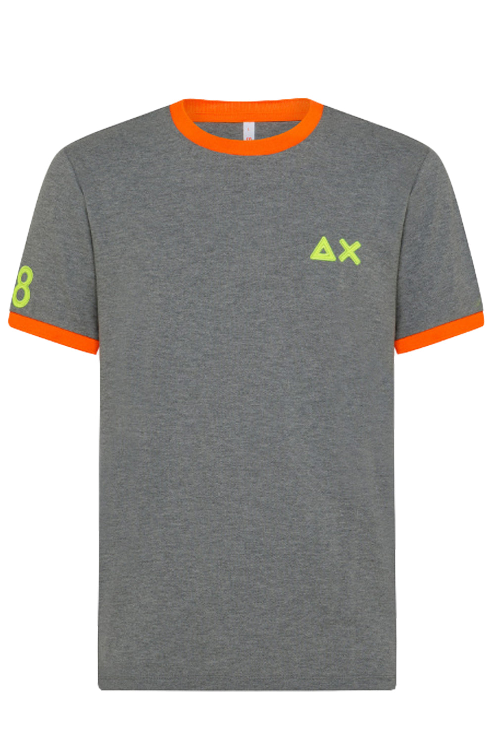 SUN68 Tshirt logo fluo SUN 68