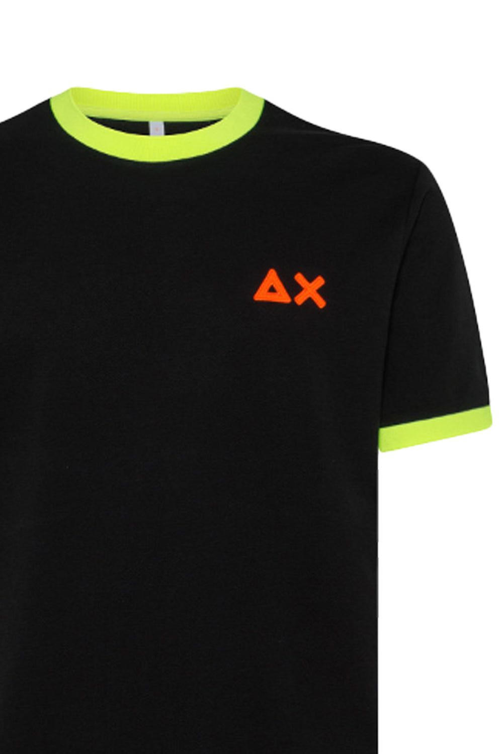 SUN68 Tshirt logo fluo