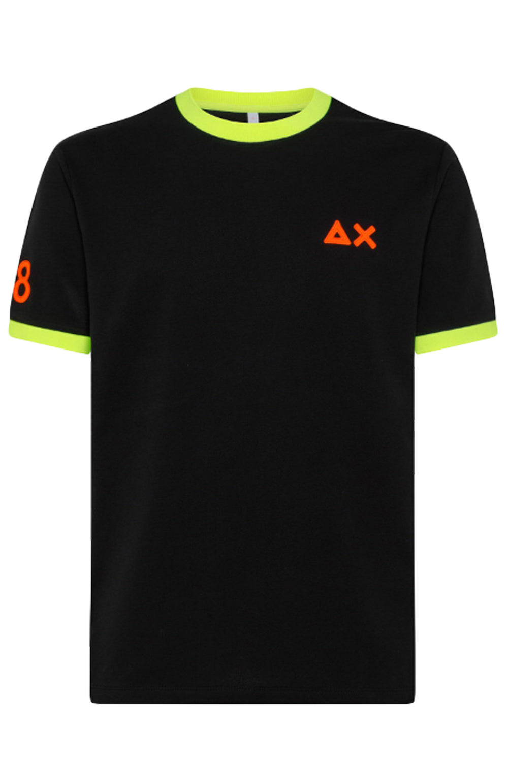 SUN68 Tshirt logo fluo SUN 68
