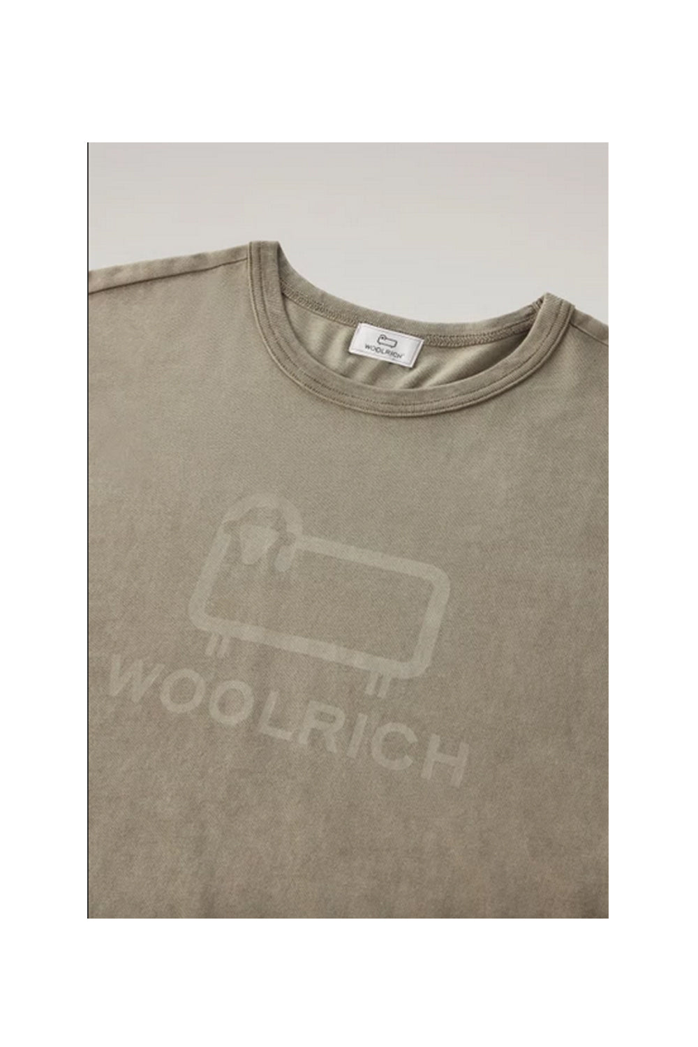 WOOLRICH T-shirt con logo Sheep