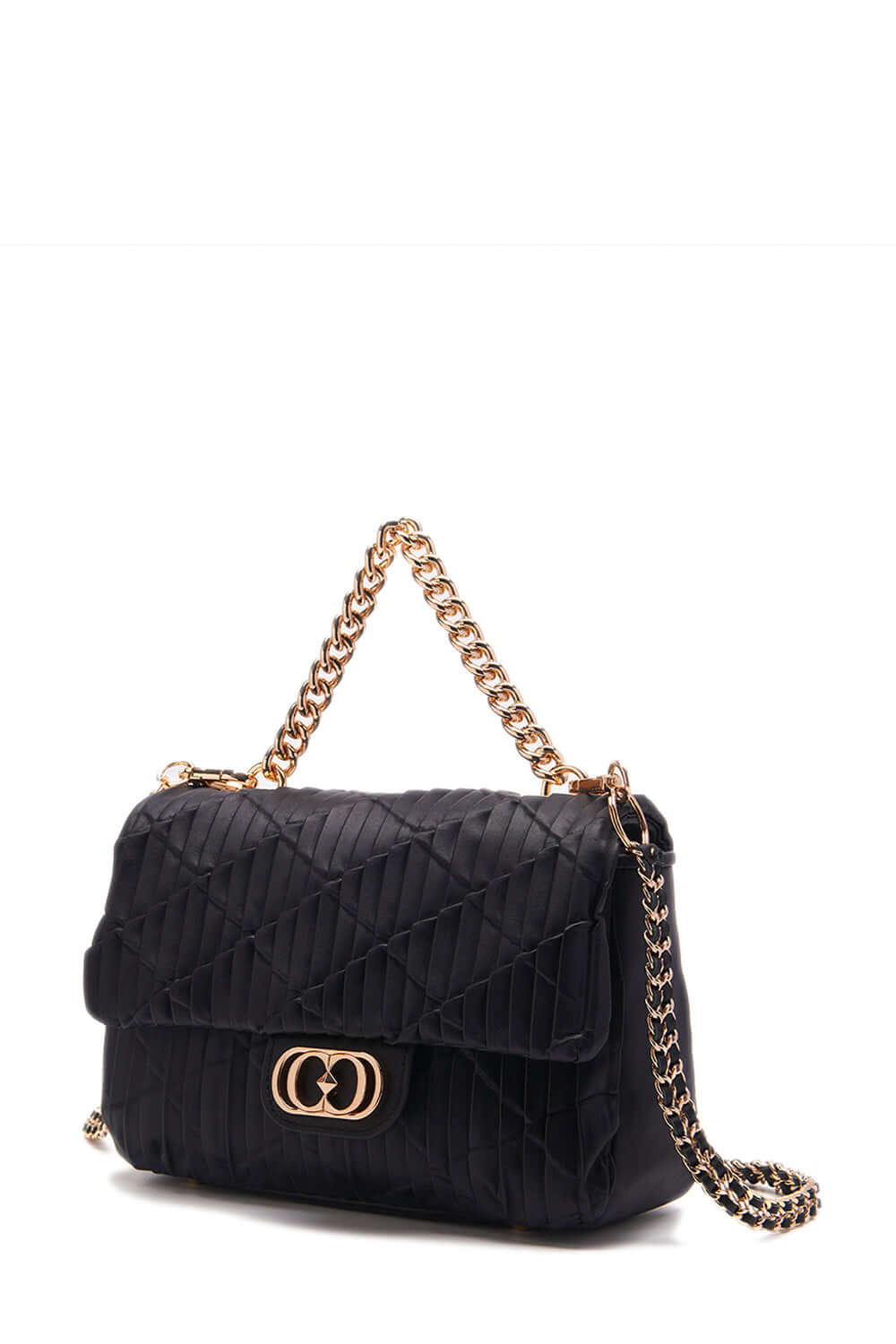 LA CARRIE Borsa in pelle plissè Borsa LA CARRIE