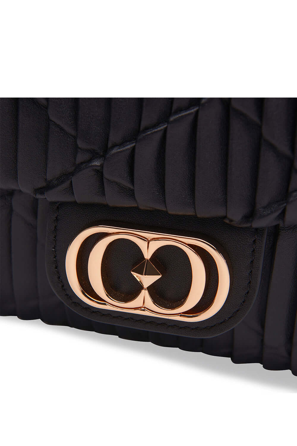 LA CARRIE Borsa in pelle plissè Borsa LA CARRIE