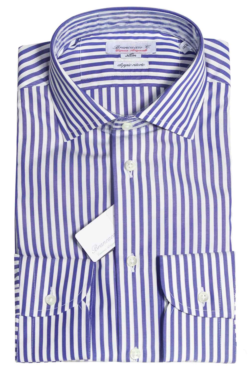 Camicia a righe blu- BRANCACCIO BRANCACCIO