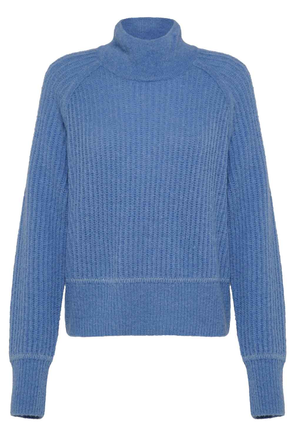 Maglia collo alto a costa - SUN 68 SUN 68