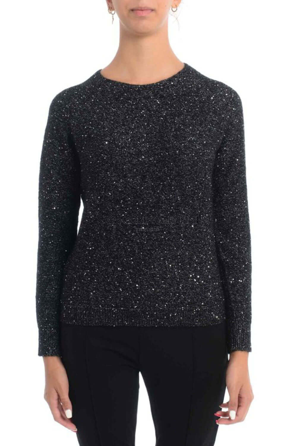 Maglia girocollo in lana glitter - SUN 68 SUN 68