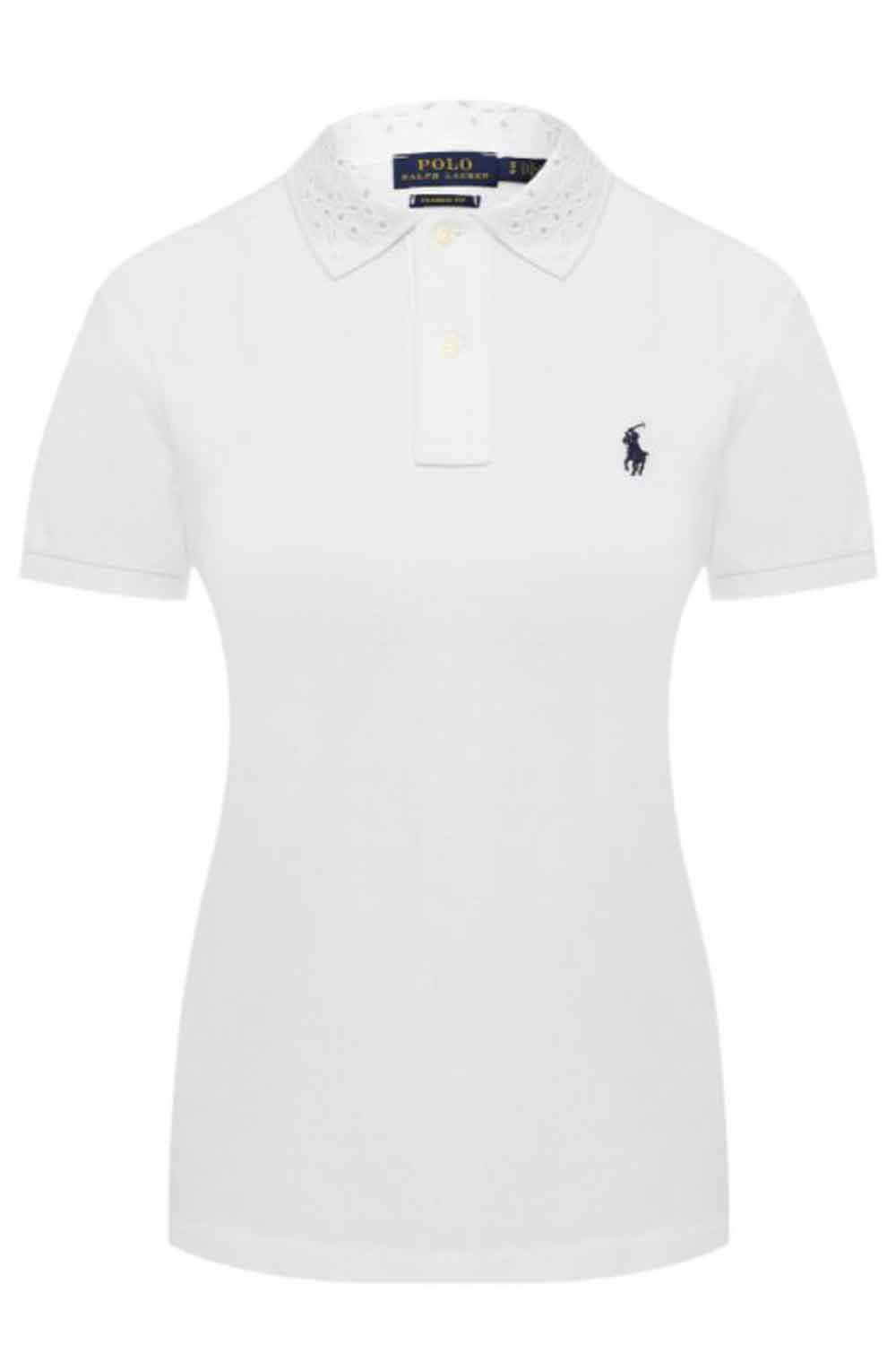 Polo con colletto ricamato - RALPH LAUREN POLO RALPH LAUREN