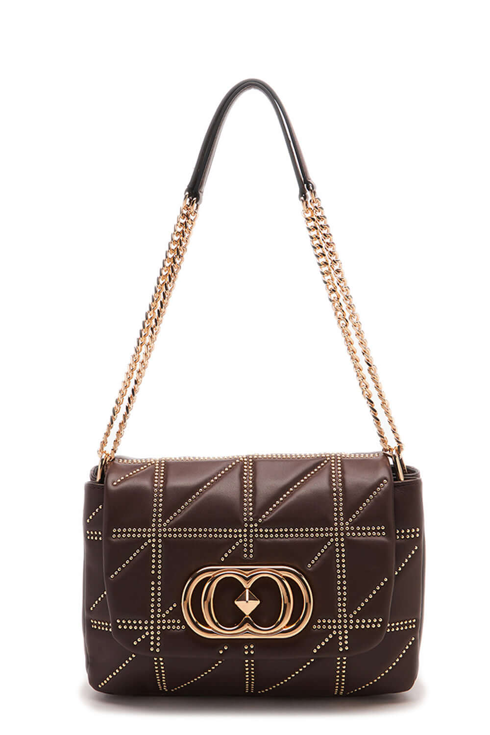 LA CARRIE Borsa trapuntata con catene Handbags LA CARRIE