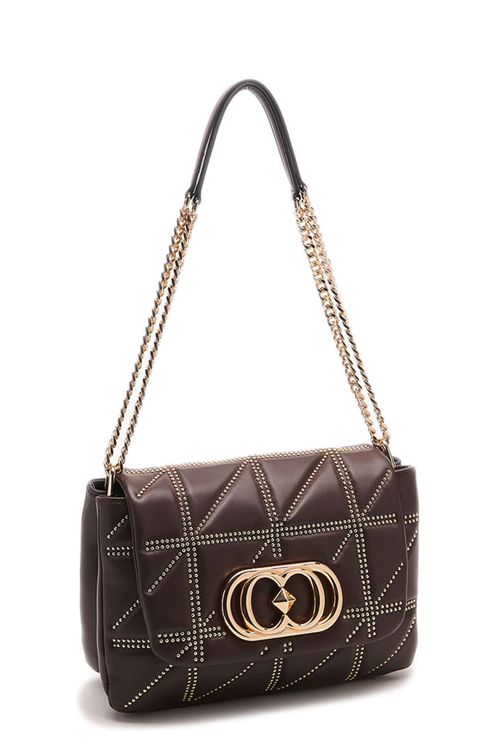 LA CARRIE Borsa trapuntata con catene Handbags LA CARRIE