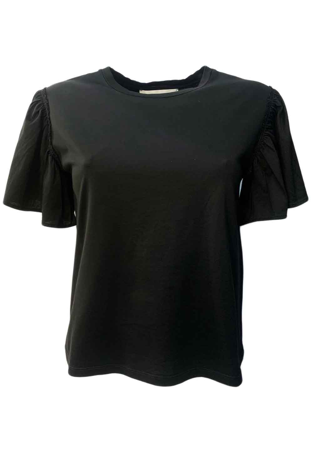TSHIRT CON MANICA ALETTE - JUCCA Clothing JUCCA