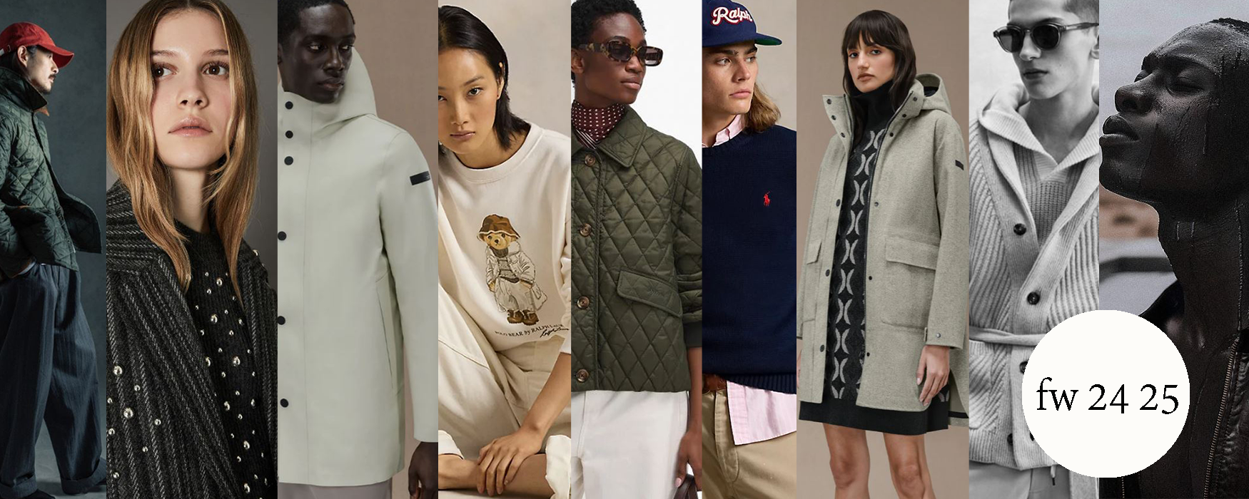 Autunno inverno 24 25Polo Ralph lauren Iceberg Lardini N21 Doucals Barblur RRD Entre Amis Filippo de laurentiis Gran Sasso Duno Woolrich Sebago Valsport Puraai Paolo Pecora Low Brand D'amico