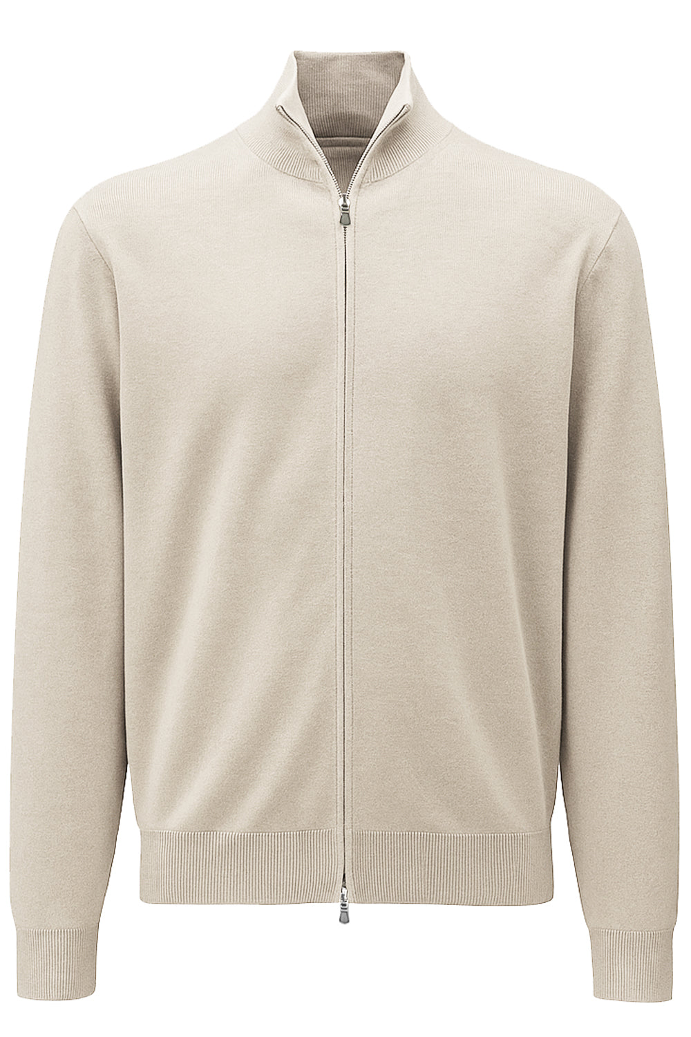 FILIPPO DE LAURENTIIS Cardigan con zip in lana e cashmere