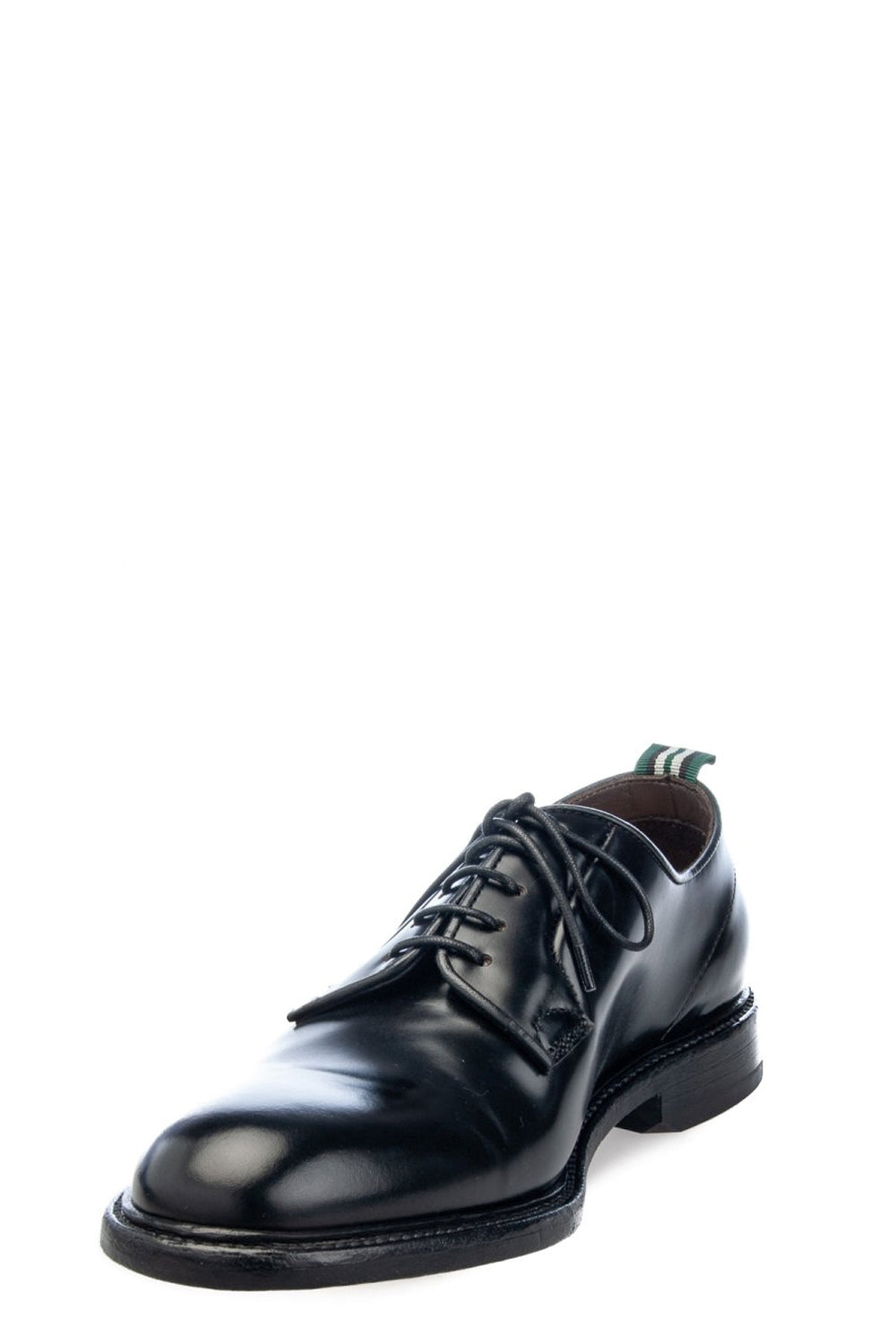 GREEN GEORGE Stringata in pelle
