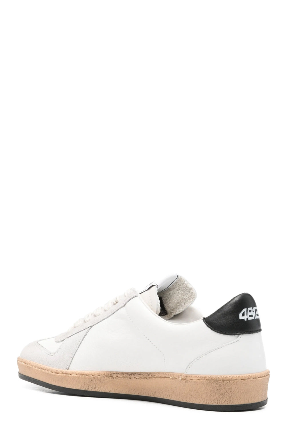 4B12 Scarpe Marshall in pelle e suede