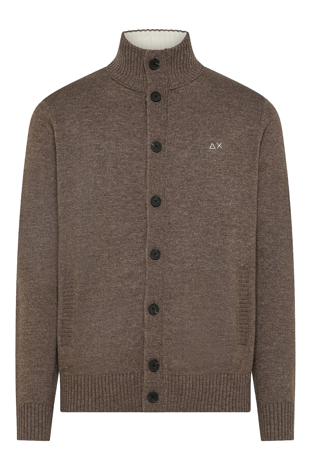 SUN 68 Cardigan in lana e cashmere