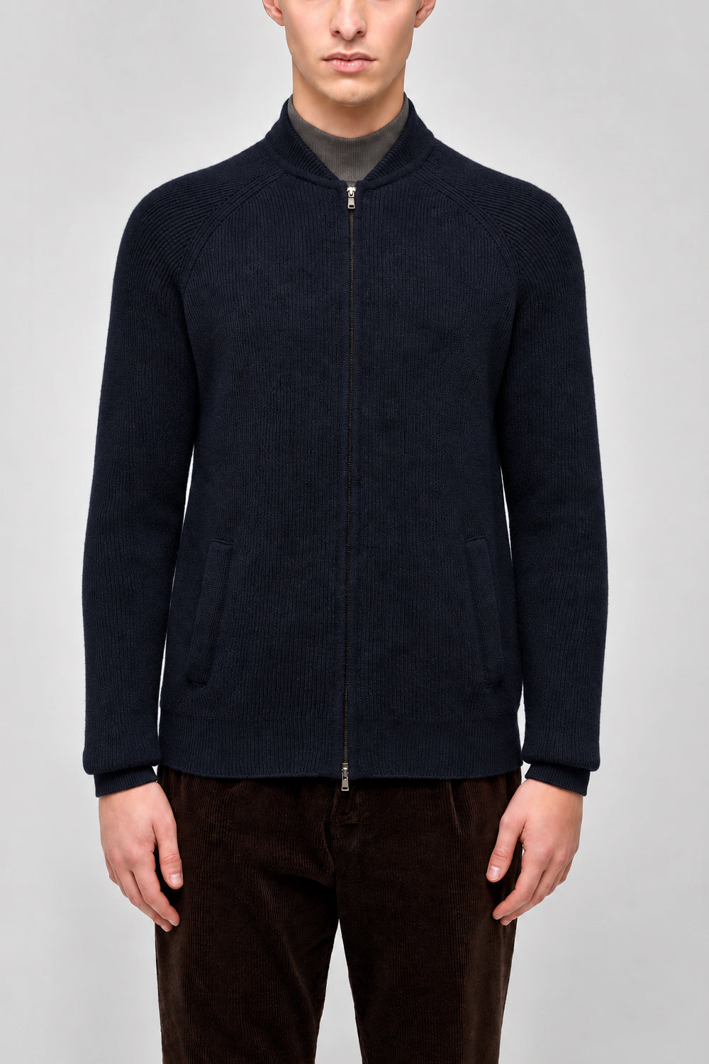 FILIPPO DE LAURENTIIS Giacca bomber in lana e cashmere