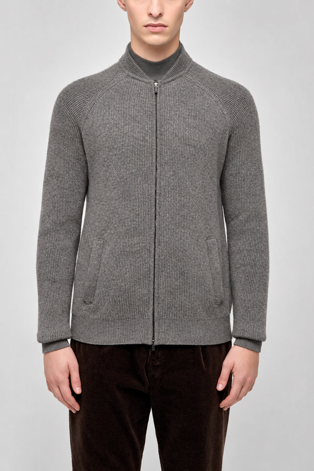 FILIPPO DE LAURENTIIS Giacca bomber in lana e cashmere