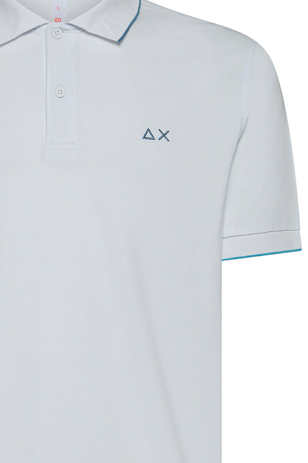 SUN 68 Polo small stripes on collar Uncategorized SUN 68