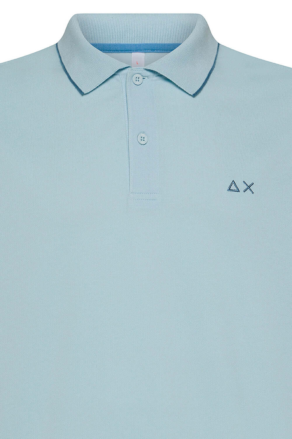 SUN 68 Polo small stripes on collar Uncategorized SUN 68