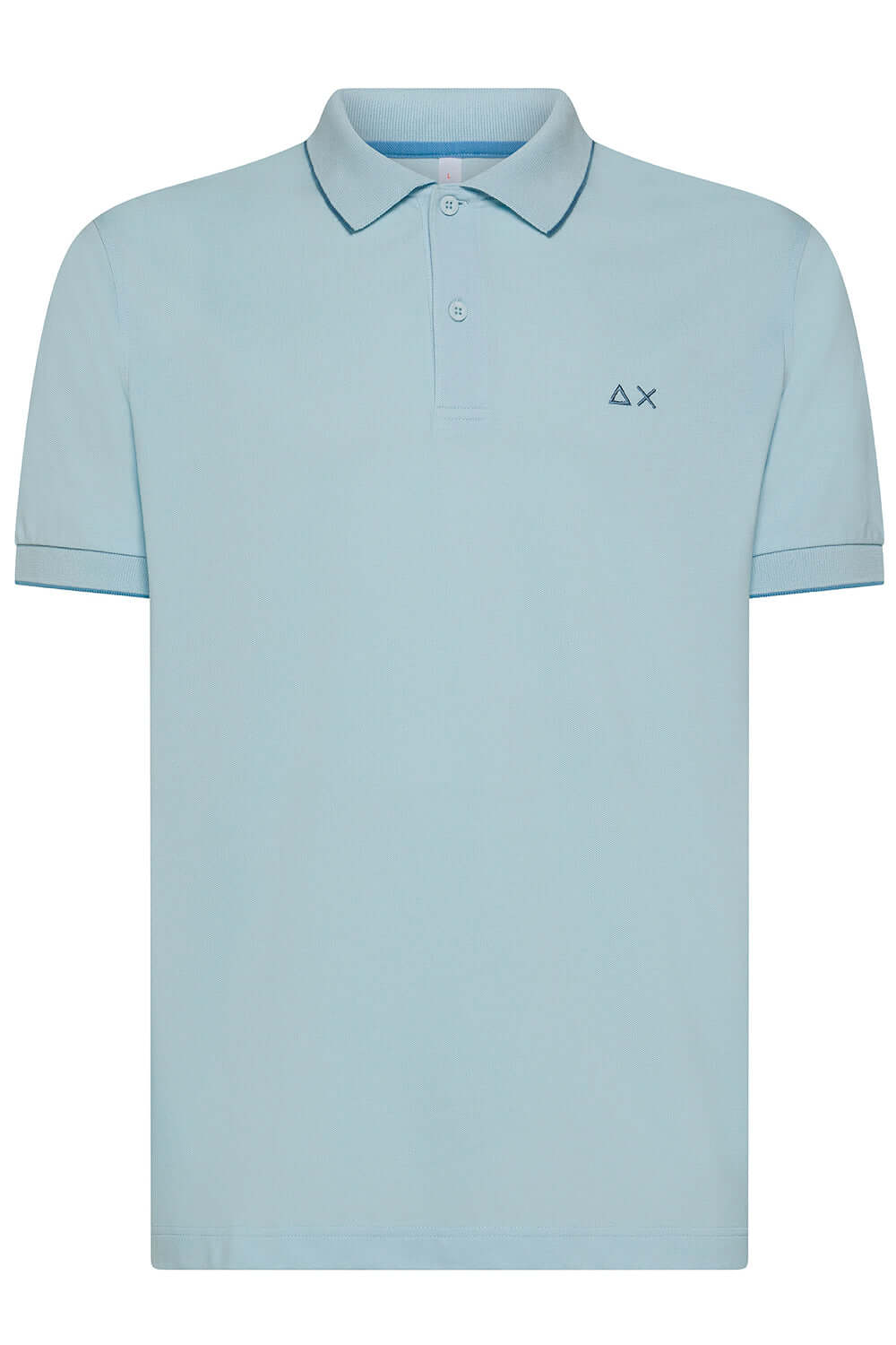 SUN 68 Polo small stripes on collar Uncategorized SUN 68