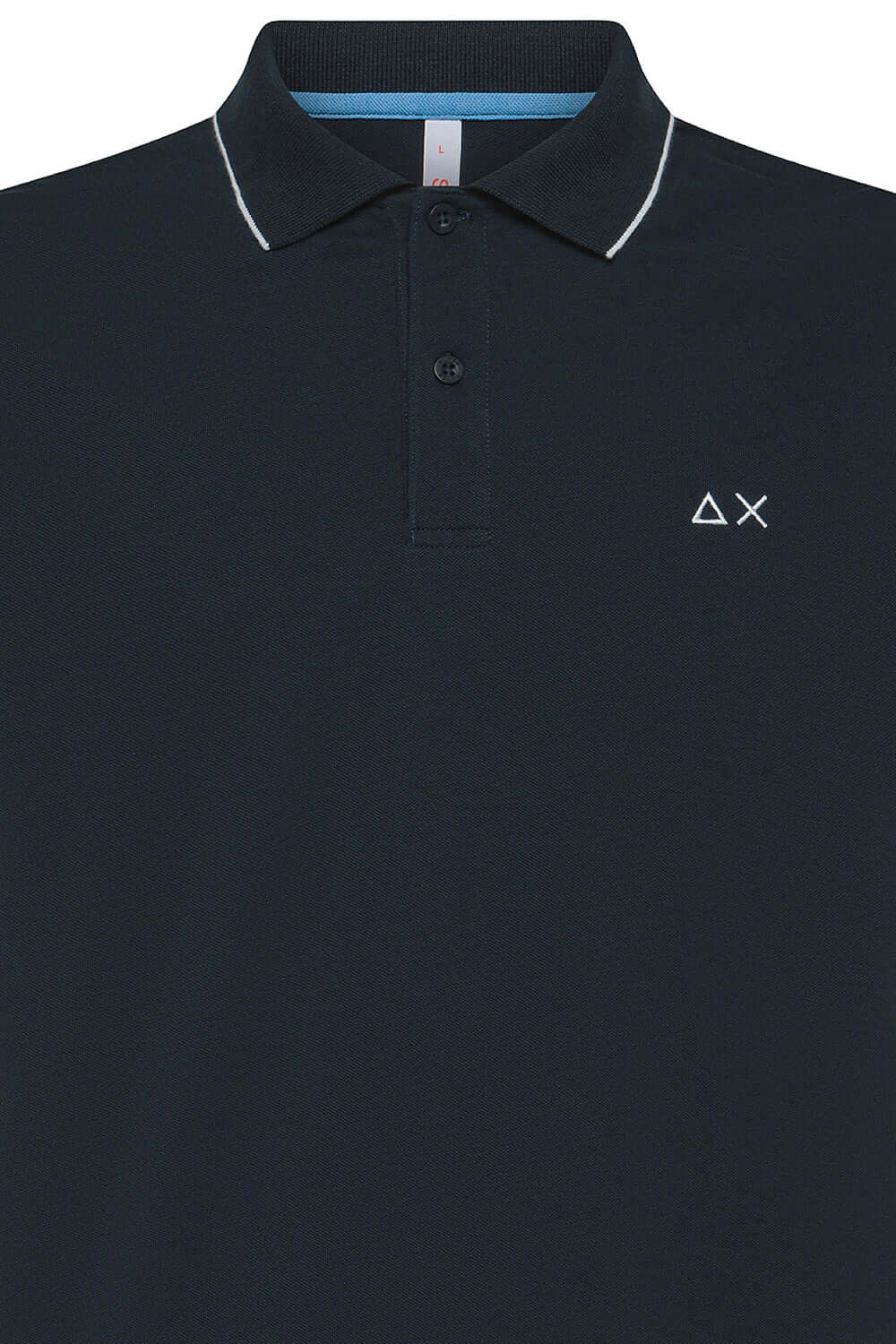 SUN 68 Polo small stripes on collar Uncategorized SUN 68