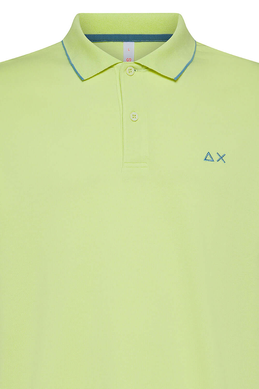 SUN 68 Polo small stripes on collar Uncategorized SUN 68