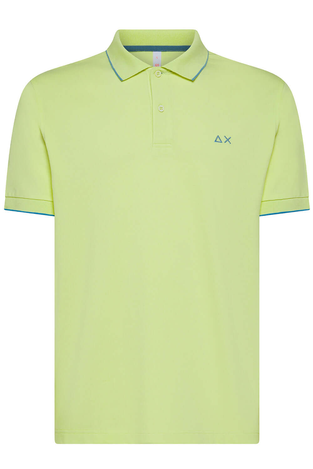 SUN 68 Polo small stripes on collar Uncategorized SUN 68