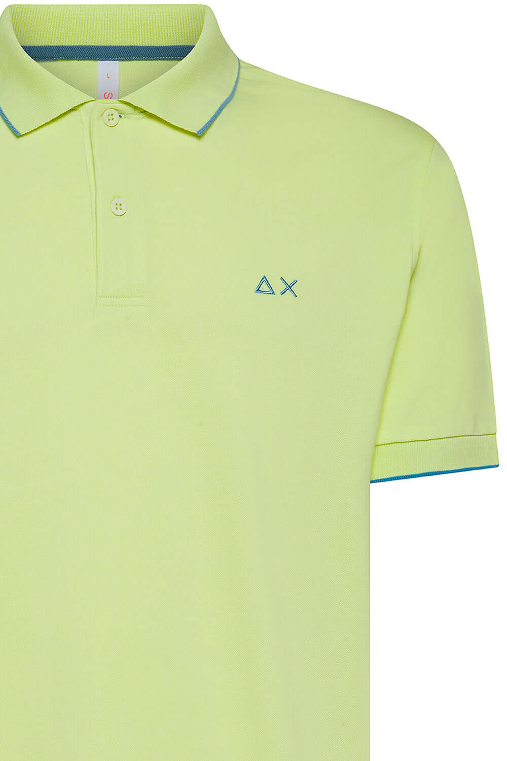 SUN 68 Polo small stripes on collar Uncategorized SUN 68