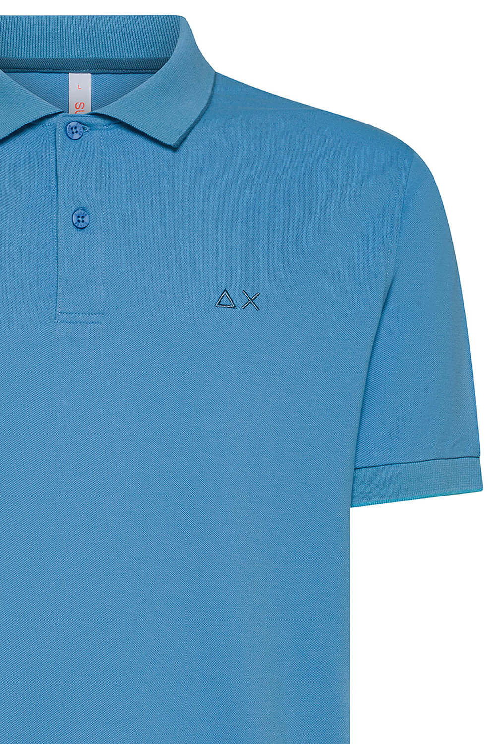SUN 68 Polo small stripes on collar Uncategorized SUN 68