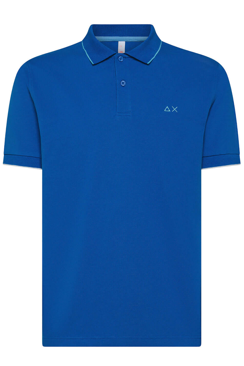 SUN 68 Polo small stripes on collar Uncategorized SUN 68